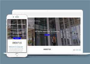 项目产品解决方案HTML网页模板下载 - 火火兔电子商城