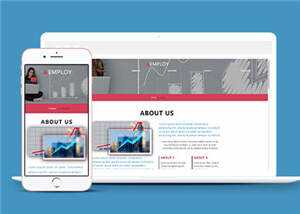数据分析服务公司HTML网页模板下载 - 火火兔电子商城