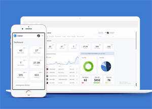 大气后台框架响应式模板下载 - 火火兔电子商城