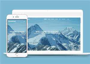 营销企业团队响应式网页模板 - 火火兔电子商城
