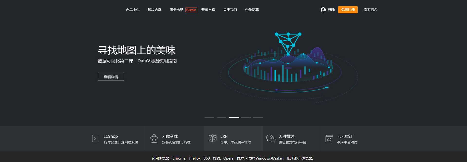 jQuery网站首页宽屏导航轮播图 - 火火兔电子商城