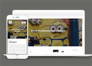 简约动画设计公司网站模板源码 - 火火兔电子商城