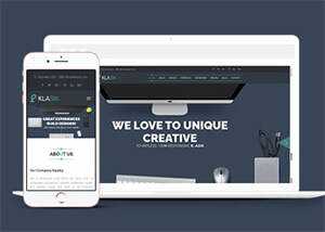 创意设计机构单页源码模板下载 - 火火兔电子商城