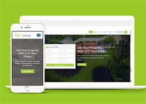 房地产销售中介网站模板源码下载 - 火火兔电子商城