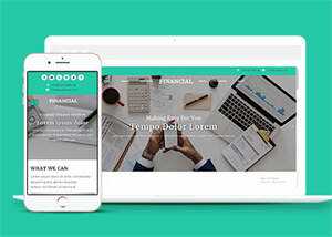 蓝色美元外汇金融网站模板源码 - 火火兔电子商城