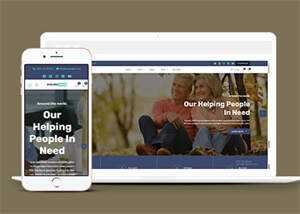 老年人养老保险HTML5网页模板下载 - 火火兔电子商城