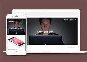 宽屏响应式应用APP网站模板下载 - 火火兔电子商城