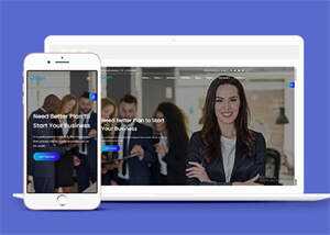 营销咨询服务网站HTML5模板 - 火火兔电子商城