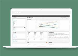简洁Bootstrap后台源码模板 - 火火兔电子商城