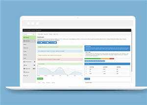 响应式后台源码通用管理模板下载 - 火火兔电子商城