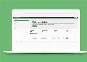 简洁Bootstrap后台源码模板下载 - 火火兔电子商城