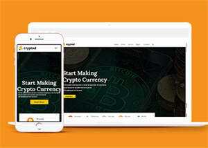 比特币加密货币类网站模板下载 - 火火兔电子商城