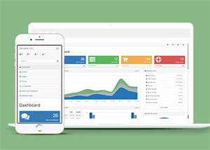 SBAdminv2.0后台管理系统模板 - 火火兔电子商城