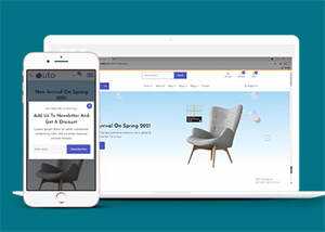 宽屏欧式家具电子商务网站模板 - 火火兔电子商城
