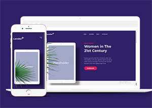 响应式电子书企业官网网站模板 - 火火兔电子商城