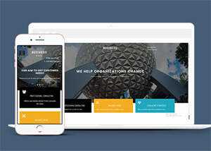 侧边隐藏菜单设计网站模板下载 - 火火兔电子商城