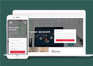 商务拓展企业展示网页源码模板下载 - 火火兔电子商城