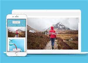 创意产品服务展示网页源码模板下载 - 火火兔电子商城