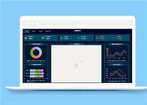 炫酷医院门诊大数据展示源码模板下载 - 火火兔电子商城