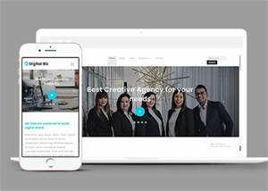 宽屏商务公司CSS3模板下载 - 火火兔电子商城