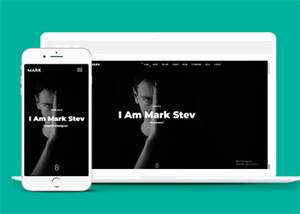 黑色酷炫设计师网站模板下载 - 火火兔电子商城