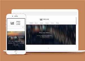 简洁专业服务信息在线响应式网页模板下载 - 火火兔电子商城