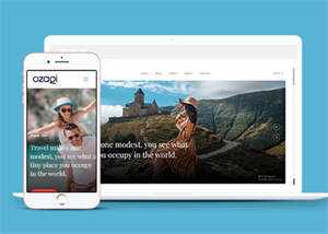 多用途的图文展示博客模板 - 火火兔电子商城