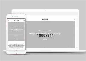 简洁大气摄影作品展示网站模板 - 火火兔电子商城