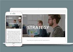 教育机构介绍动态响应式网站模板下载 - 火火兔电子商城