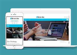 网络营销公司类HTML5网页模板 - 火火兔电子商城