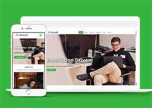 大气创新企业宽屏网站模板下载 - 火火兔电子商城