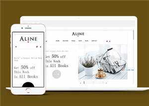 简洁产品排列展示响应式网页模板下载 - 火火兔电子商城