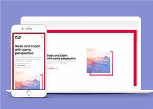 宽屏产品商务展示响应式网页模板下载 - 火火兔电子商城