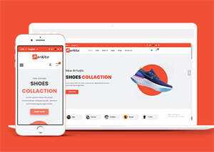 服装配饰生活电商网站模板源码 - 火火兔电子商城