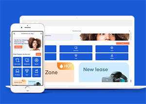 移动端电商销售类网站模板源码 - 火火兔电子商城