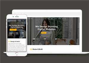 宽屏网站设计服务响应式网站模板下载 - 火火兔电子商城