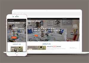 创意室内设计Bootstrap模板下载 - 火火兔电子商城