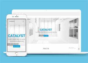 简洁白色VPS销售网站模板下载 - 火火兔电子商城