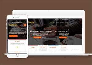 简洁教育科技创业公司网站模板 - 火火兔电子商城