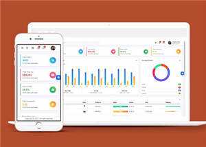简约后台管理Bootstrap5模板源码下载 - 火火兔电子商城