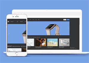 PPT素材下载类网站前端模板下载 - 火火兔电子商城
