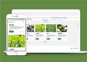 大气响应式绿化企业网站模板源码下载 - 火火兔电子商城