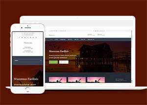 大图旅行企业框架网站模板下载 - 火火兔电子商城