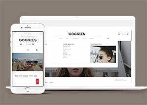关于网上眼镜商城网站模板下载 - 火火兔电子商城