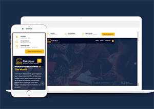 响应式钢铁制造业企业网站模板 - 火火兔电子商城