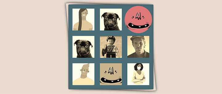 css3鼠标悬停九宫格相册图片方格变圆形动画特效 - 火火兔电子商城