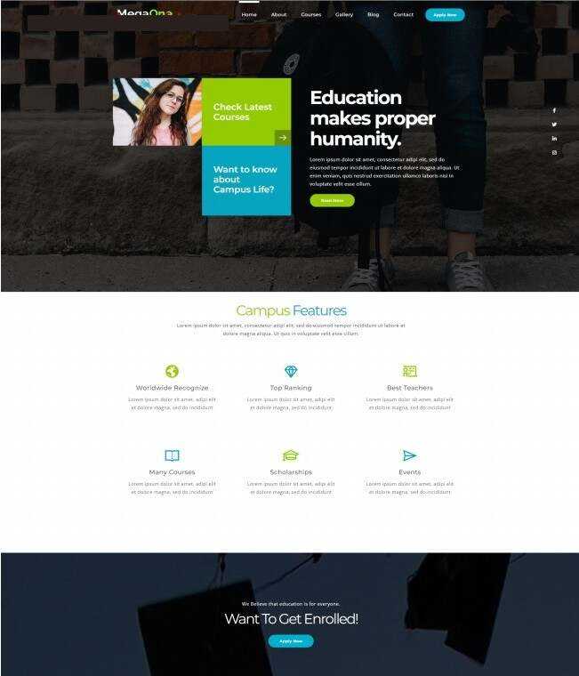 继续教育服务机构网站HTML5模板 - 火火兔电子商城