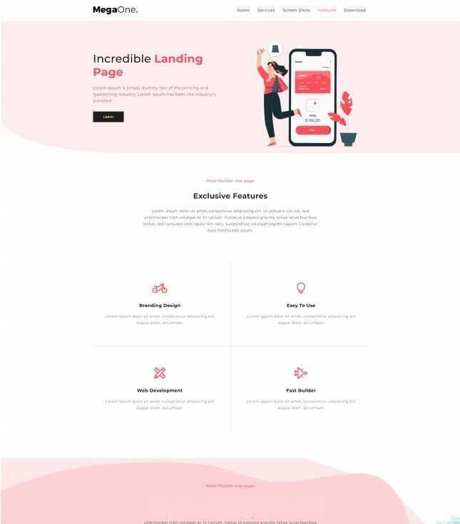 APP登录界面设计服务公司网站html模板 - 火火兔电子商城