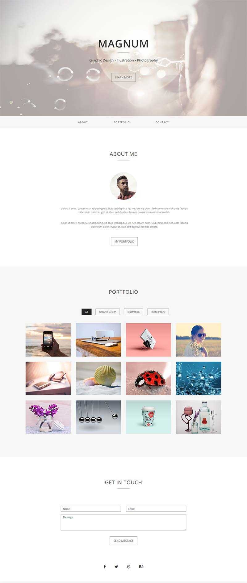 推广单页静态html模板 - 火火兔电子商城