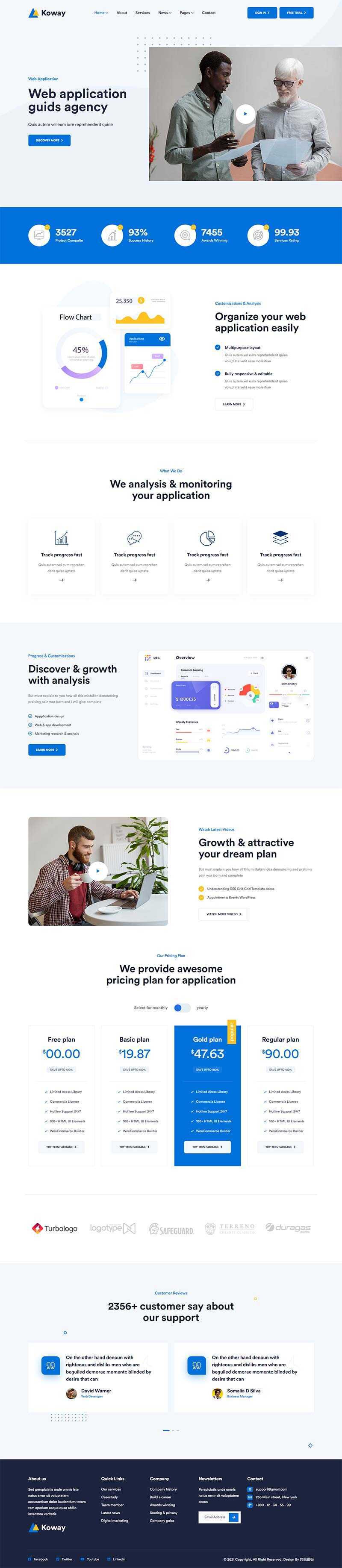 bootstrap多功能IT软件技术公司官网html模板 - 火火兔电子商城